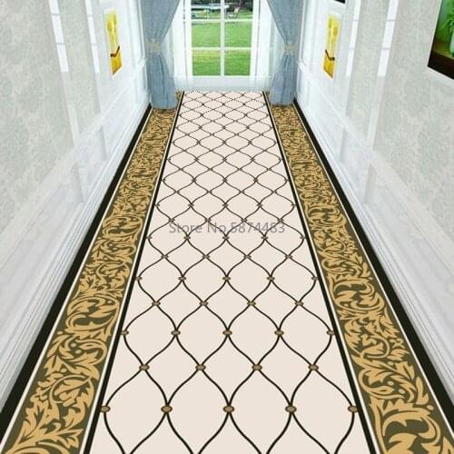 Nordic Hallway Carpets and Rugs for Home Living Room Carpet Hotel Aisle Long Rug Kitchen Bathroom Floor Mats Corridor Carpet