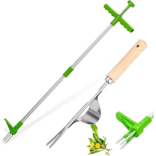 Long Handle Weed Remover Durable Garden Lawn Weeder Outdoor Yard Grass Root Puller Tools Garden Planting Elements
