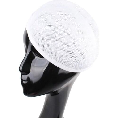 15 Colors Or White 16*19CM Imitation Linen Fascinators Base DIY Hair Accessories Cocktail Headwear Bridal Birthday Party Hats
