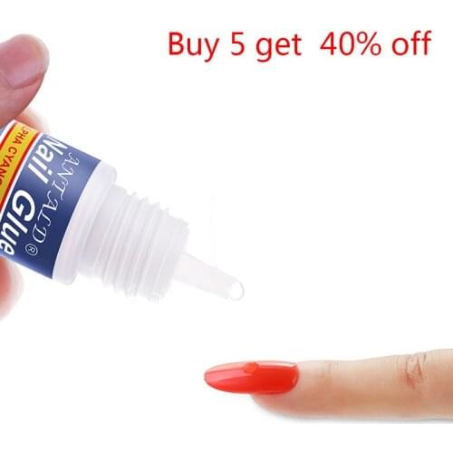 3g Nail Glue Decorate Tips Acrylic Pegamento Para Unas Nail Accessories tool False Nail Extension Glue Colle Faux Ongle