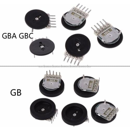 5Pcs Replacement Volume Switch for Game Boy GB GBA GBC Motherboard Potentiometer Jy23 19 Dropship