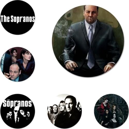 Tv Series The Sopranos Badge Brooch Pin Accessories For Clothes Backpack Decoration gift