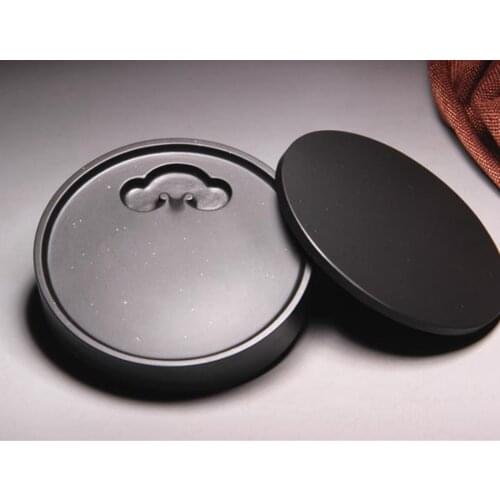 She Ink Stone With Cover Ru Yi Jin Xing Inkstone Inkslab Calligraphy Painting Tool