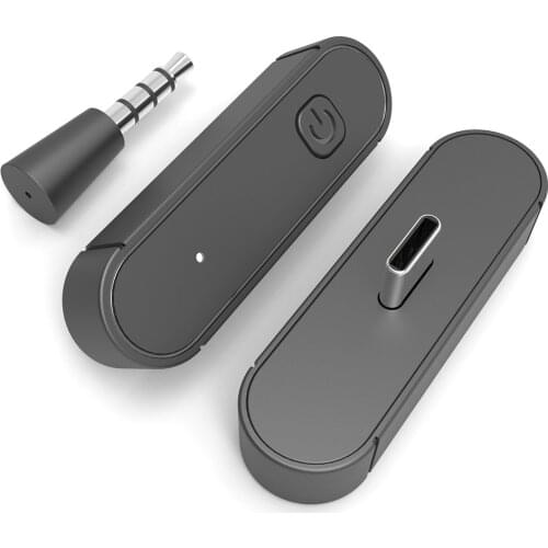 For Nintendo Switch Switch Lite PS4 PS5 PC Audio Transmitter Wireless Bluetooth-Compatible 5.0 Receiver Adapter with 3.5mm