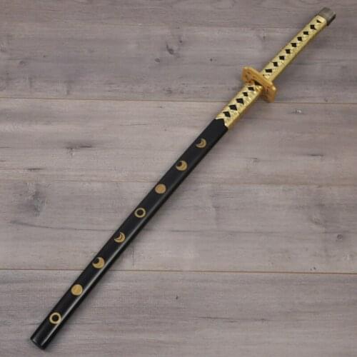 Hot Game Touken Ranbu Mikazuki Munechika Cosplay Wooden Sword for Halloween Christmas Fancy Party Cosplay Props