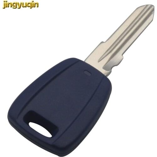 Jingyuqin For Fiat Stilo Punto Seicento 1 Button Uncut Blade Remote Key Shell Case Flip Fob Car Key Case NO Chip