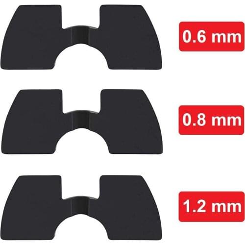 3pcs/set Vibration Damping Pad Replacement For Xiaomi M365 Electric Scooter Shock Damper 0.6mm 0.8mm 1.2mm Kit