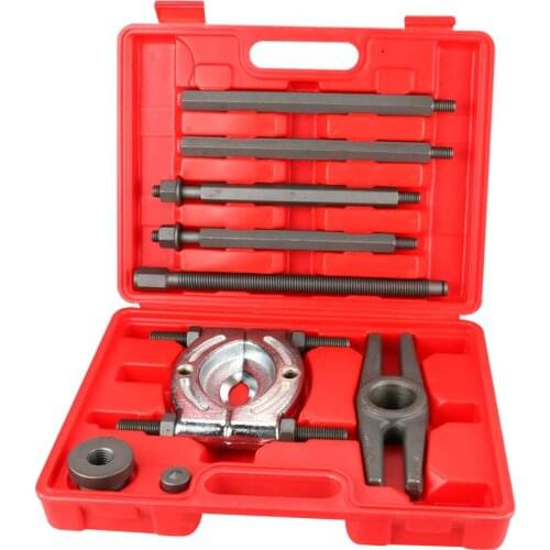 9PCS Car Bearing Separators Puller Set Bar Type Splitter Gear Puller Fly Wheel Tool Bearing Puller Disassembly tool