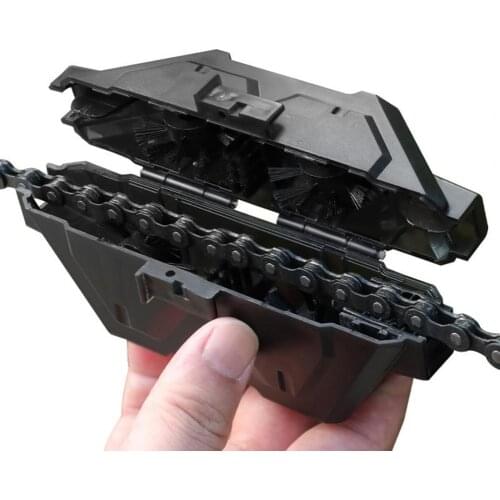 Bicycle Chain Cleaners Easily Remove Dirt Anti-crack Accessory Mountain Road Bike Chain Cleaning Scrubber for Bike