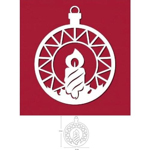 Metal Cutting Dies hanging candle ball DIY Etched Dies mould Craft Paper Card Making Scrapbooking Embossing die stencils