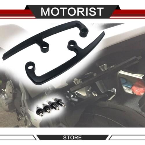 Motorcycle Rear Passenger Grab Handle Bars Hand Rail For Kawasaki Z650 Z 650 2017 2018 2019 CNC Aluminum