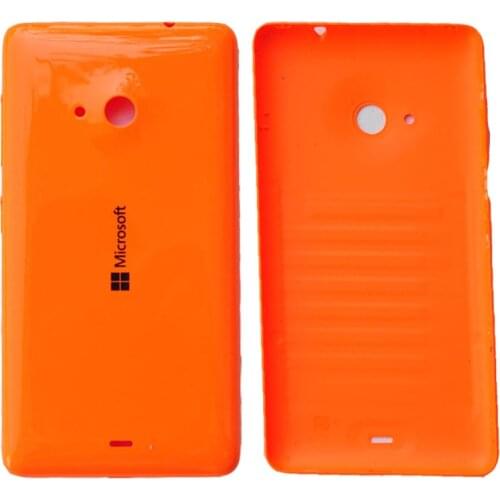 Newest For Nokia Microsoft Lumia 535 Plastic Battery Cover Rear Housing Back Case Housing