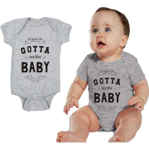 Baby Clothes Bodysuit for Newborns Boys Girl Letter Bodysuit Baby Onesie Rompers Overalls for Kids Girls Childrens Clothing