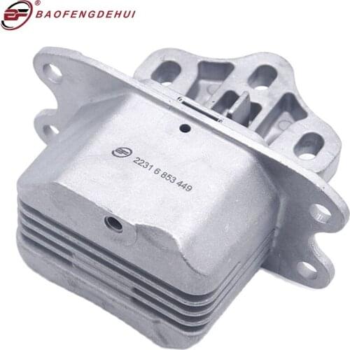Rear Engine Mount Gearbox Bracket Transmission Support for BMW 2 Gran Tourer F45 F46 X1 F48 Mini F55 F56 22316853449 6853449