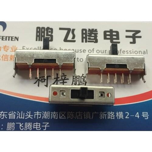 Original new 100% SSSU025800 toggle switch 10pin 3gear double-link bracket sliding stroke switch