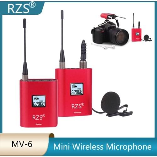 RZS Collar Microphone One Drag Two Computer Cell Phone And Camera Collar Clip Wheat Computer Radiomini Rophone