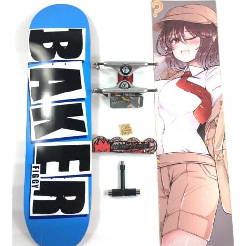Complete Baker Of Professional Canadian Maple Skateboard Double Rocker High-Level Skaters 7.75 7.8 8.0 8.1 8.2 8.3 8.5 Size