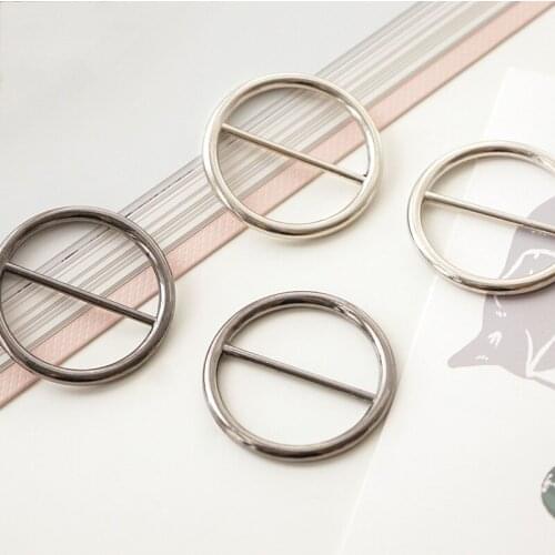 Clearance Sale Belt Buckles High Quality Round Metal Buckle for Hand Bag Purse Strap DIY Heavy Duty Strong Buckle Clasp