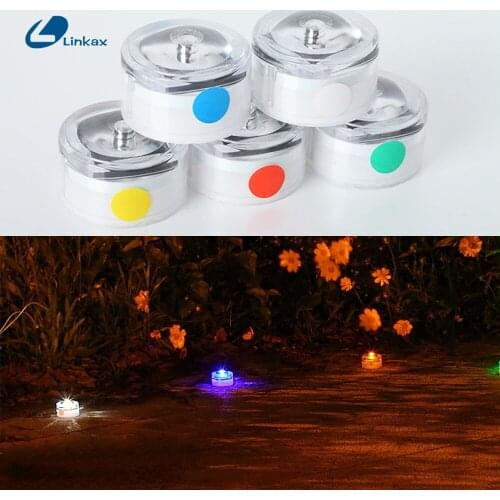 Solar Ground LED Light IP65 Waterproof Lamp Underground Lamp Lighting Control Outdoor Garden Pond Home Landscape Buried Light