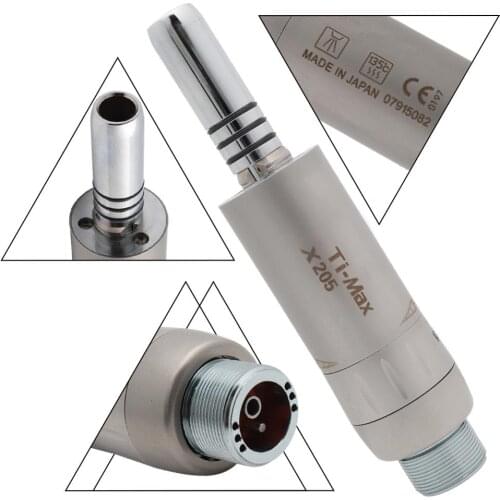 Ti-Max Style Dental Low Speed Handpiece Air Motor Borden 2Holes B2 X205 Air Turbine 1:1