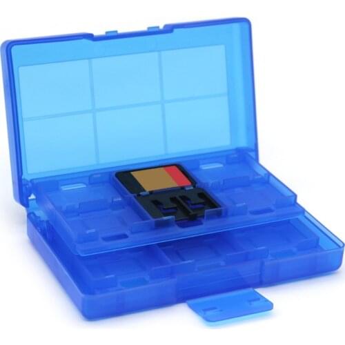 40GD 12+2 Hard Shell Box Protector for Switch Game Card Protective Shockproof Cartridge Holder Storage Case Box for NS
