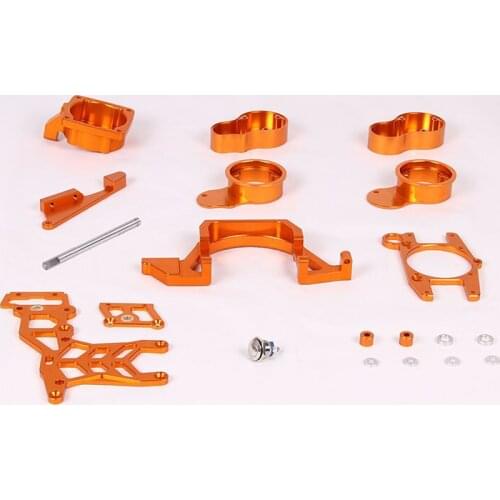 1/5 rc car 2 Cylinder Engine CNC alloy Connection set fit HPI Rovan Baja 5B 5T 5SC king motor truck Free shipping