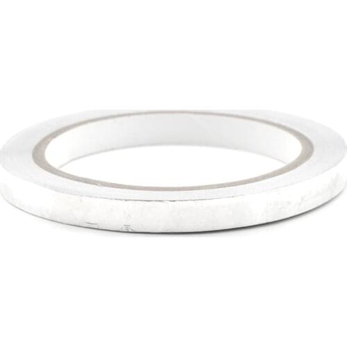 1 x 20m Heat Resist High Temperature Resistant Foil Single Side Adhesive Tape 10mm Aluminium Foil Adhesive Sealing Duct Tape