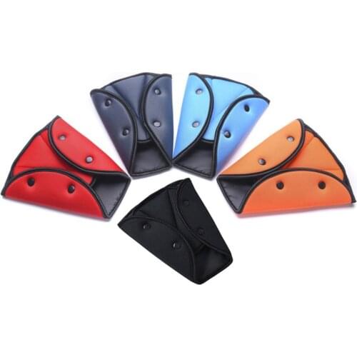 Car Child Seat Belt Retainer Triangle Anti-neck Adjuster