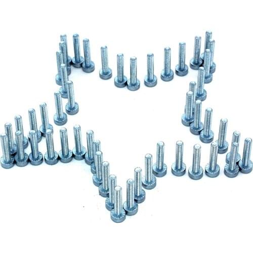 50PKS T27 Torx Bolt M5 x 25 for Stihl Makita Dolmar Oleo-Mac Chainsaw Bruchutter Blower Tiller