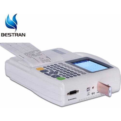 BT-ECG30 Three Channel Interpretive Electro hospital veterinary medical portable cheap ecg 3 channel machine