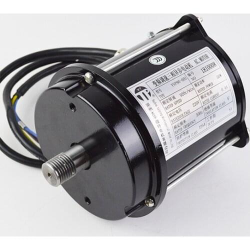 Elevator YVP90-6B1Three phase asynchronous motor circular permanent magnet synchronous motor elevator door operator 0.4A 0.58a