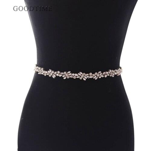 Fashion Women Belt Wedding Bridal Belts Luxury Rhinestone Wedding Dress Belt Accessories For Women Girl Party Night Dress