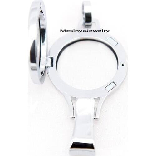 30mm strong magnet glass LANYARD LIVING LOCKET for floating charms love note keepsake xmas gift