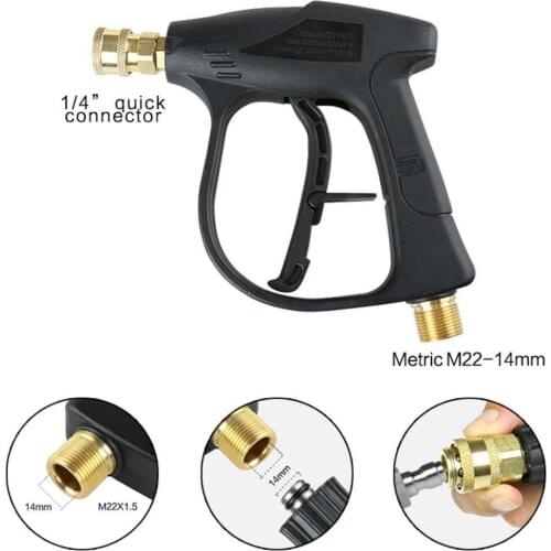 Car Washer Gun High Pressure Water Guns Quick Connection Tools Jet Pressure Cleaning Adapter Water Gun Car Washing Y5G5
