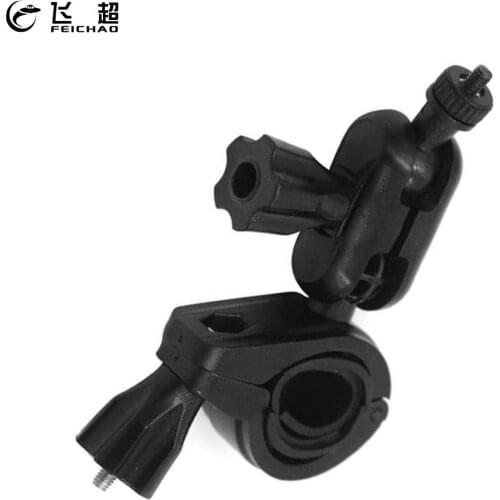 360 Rotatable Bike Bicycle Handlebar Holder Adapter Motorbike Clip Rearview Mirror Support Bracket DVR Car Dash Cam Camera Mount