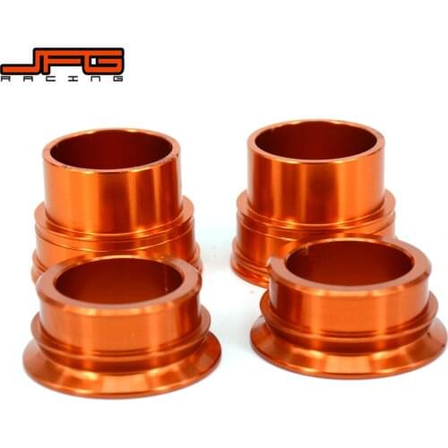 CNC Front and Rear Wheel Hub Spacer For KTM SX125 SX250 SX300 SX350 SX400 SX450 SXF125 SXF250 SXF300 SXF400 SXF450 2013-2014