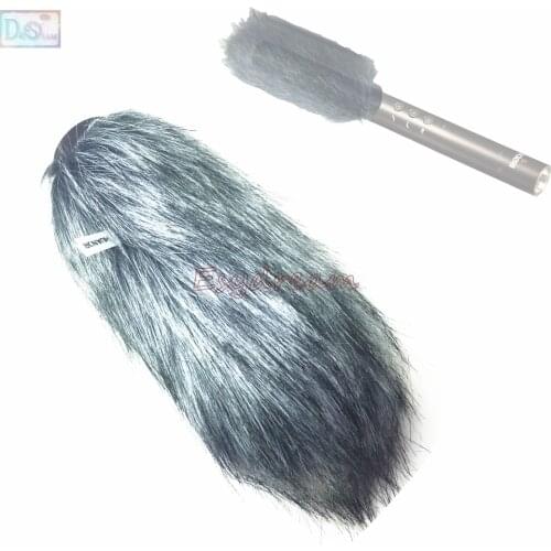 Gray Professional Outdoor Furry Cover Windscreen Windshield Muff for RODE NTG4+ / NTG4 Plus Microphone Deadcat Wind Shield