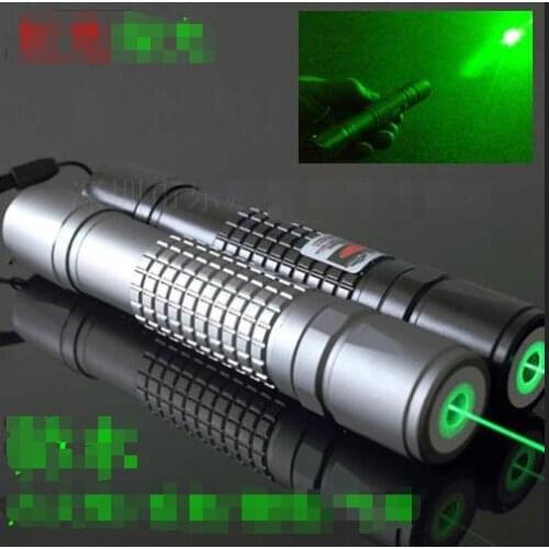 AAA Super Powerful 50W 50000m 532nm Green Laser Pointer SOS Flashlight Burning Match,Pop Balloon,Burn Cigarette+Charger+Gift Box