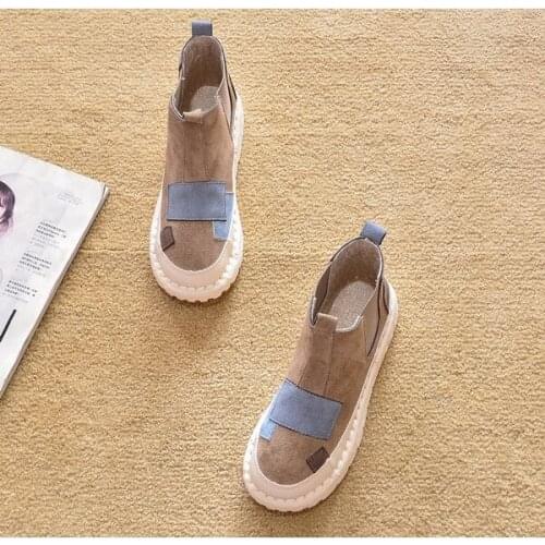 High quality ladies Martin boots round toe short boots short snow boots ankle boots women boots brand designer ladies sneakers