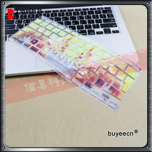 New Laptop 13" 15" UK GR FR SP Silicone Keyboard Protector For Macbook German French Spanish Keyboard Cover