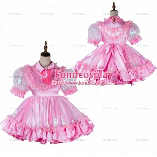 Lockable Adult Baby dress Satin-Organza dress Outfit Tailor-made[G2019]
