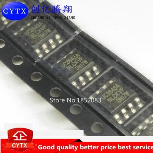 10pcs/lot UC3843 UC3843A UC3843B SOP8