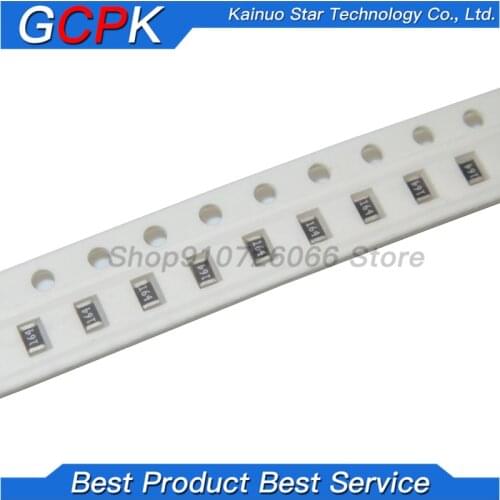 100PCS 0805 Resistor SMD Accuracy 1% 0 ohm ~ 10M ohm 1K 2.2K 10K 100K 0 1 10 100 150 220 330 ohm 1R 10R 100R 150R 220R 330R