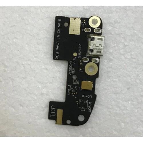 20pcs /lot New Micro Dock Port Connector Board For Asus Zenfone 2 5.5 ZE550ML ZE551ML USB Charging Port Flex Ribbon Cable