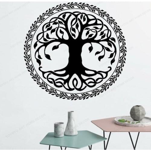 Abstract Tree of life living room wall Sticker Art Decor viny removable Wall Decal Home Decoration Tree Life Poster WU231