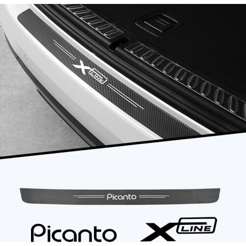 Car trunk Cloth fiber protect Car sticker accessories decoration for kia picanto xline