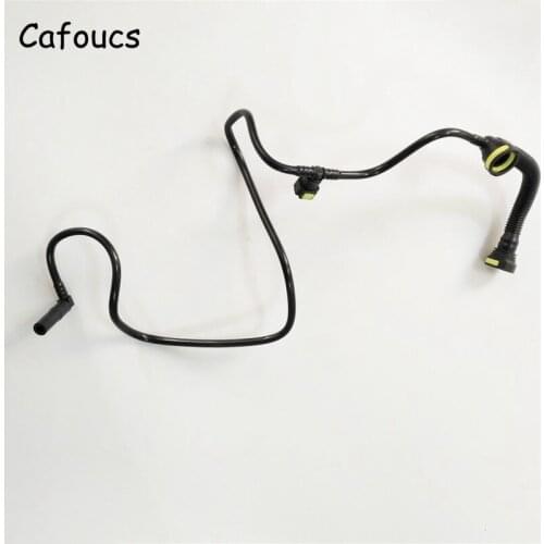 Cafoucs For Peugeot 206 207 For Citroen C2 Car Engine Ceankcase Breather Crankshafts Exhaust Hose Pipes 1.4