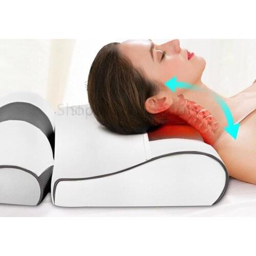 Frequency conversion vibration Cervical spine massager Physical traction Multifunctional whole body hot compress artifact