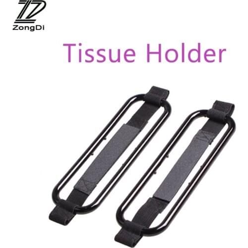 ZD 1X Car tissue box holder Seat back box fixed clip For Audi a3 a4 a5 a6 Toyota yaris avensis Nissan qashqai juke accessories