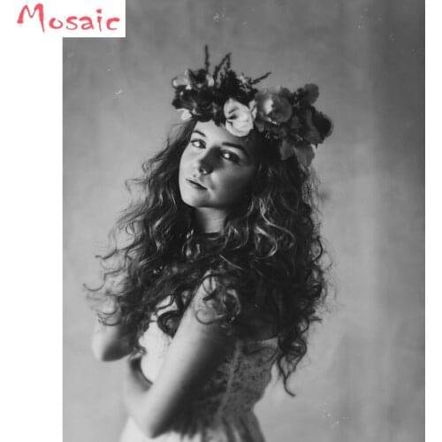 Photo Custom!5D DIY Diamond Painting! black and white woman Diamond Painting Full Square Diamond Rhinestone Embroidery diamond